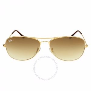 Ray-Ban Pilot Gold-Tone Metal Frame Sunglasses